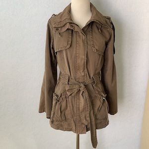 Forever 21 Army Green Utility Jacket